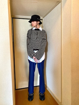 「13MONTH（サーティーンマンス）のアイテム」を使った、TTY®︎さん（メンズ・174cm）の春コーディネート