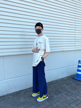 「OY（オーワイ）のアイテム（帽子）」を使った、TTY®︎さん（メンズ・174cm）の夏コーディネート