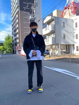 「GROWING PAINS（グローイングペインズ）のアイテム」を使った、TTY®︎さん（メンズ・174cm）の春コーディネート