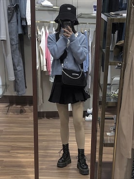 ᴇʀɪさん（レディース・157cm）の冬コーディネート