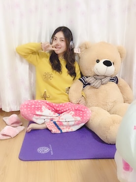 「MYne（マイン）のアイテム（ジャケット/アウター）」を使った、とうねいさん（レディース・162cm）の冬コーディネート