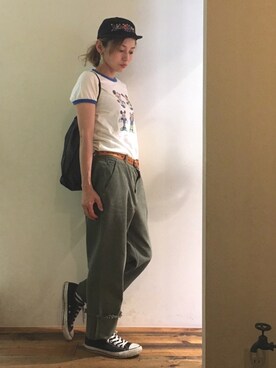 gaspar8さん（レディース・158cm）の夏コーディネート