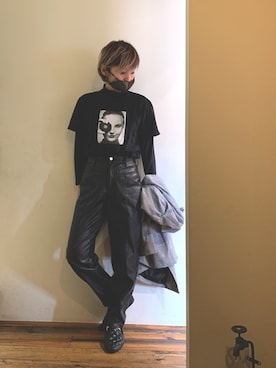 「Handmade（ハンドメイド）のアイテム（財布/小物）」を使った、gaspar8さん（レディース・158cm）の春コーディネート