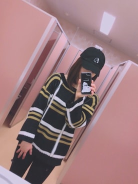 「moussy」｜「アイテム（PC・スマホグッズ/家電）」を使った、ゆいさん（レディース・168cm）の冬コーディネート