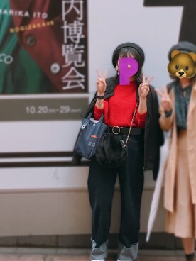 「wearhalloween2017」｜「アイテム（ブルゾン）」を使った、ふくもちょさん（レディース・157cm）の秋コーディネート