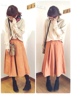 あゆさん（レディース・157cm）の冬コーディネート