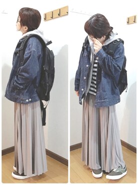 あゆさん（レディース・157cm）の冬コーディネート