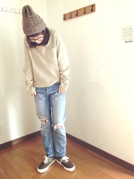 あゆさん（レディース・157cm）の冬コーディネート