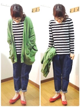 「スプリングSENSEOFPLACE」｜あゆさん（レディース・157cm）の春コーディネート