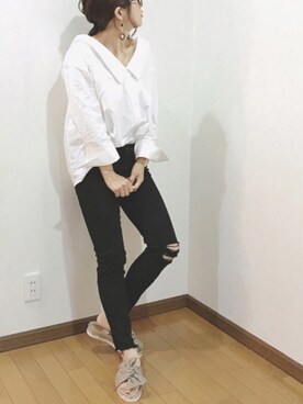 あゆさん（レディース・157cm）の春コーディネート