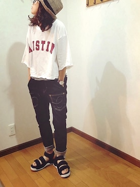 あゆさん（レディース・157cm）の夏コーディネート