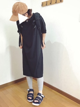 「Factor=（ファクターイコール）のアイテム（ワンピース/ドレス）」を使った、あゆさん（レディース・157cm）の夏コーディネート