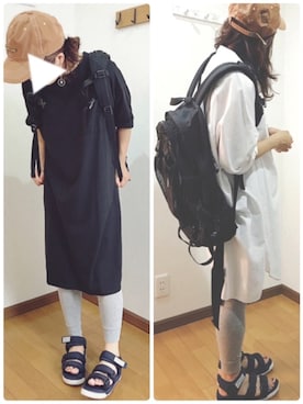 「Factor=（ファクターイコール）のアイテム（ワンピース/ドレス）」を使った、あゆさん（レディース・157cm）の夏コーディネート