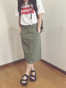 あゆさん（レディース・157cm）の夏コーディネート