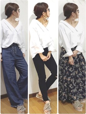 あゆさん（レディース・157cm）の秋コーディネート