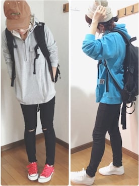 あゆさん（レディース・157cm）の秋コーディネート