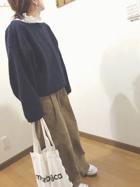 「アイテム（その他）」を使った、あゆさん（レディース・157cm）の冬コーディネート