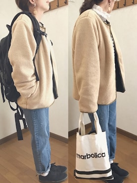 「Altered（オルタード）のアイテム」を使った、あゆさん（レディース・157cm）の冬コーディネート