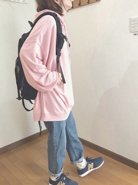 「Altered（オルタード）のアイテム」を使った、あゆさん（レディース・157cm）の春コーディネート