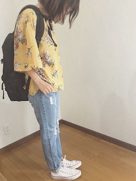 あゆさん（レディース・157cm）の春コーディネート