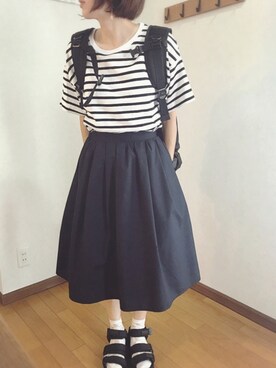 あゆさん（レディース・157cm）の夏コーディネート