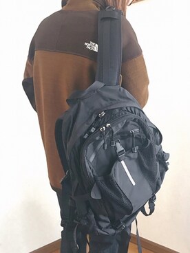 「zozoデニム」｜「アイテム（ナイロンジャケット）」を使った、あゆさん（レディース・157cm）の秋コーディネート