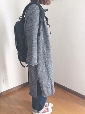 「GRL（グレイル）のアイテム（ピアス（両耳用））」を使った、あゆさん（レディース・157cm）の秋コーディネート