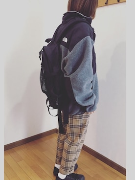 「CONVERSE（コンバース）のCONVERSE/キャンバス オールスター OX（スニーカー）」を使った、あゆさん（レディース・157cm）の冬コーディネート