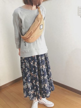 「Relate（リレート）のアイテム」を使った、あゆさん（レディース・157cm）の春コーディネート