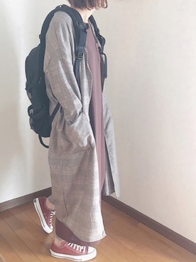 「Shelly island（シェリーアイランド）のアイテム（レギンス/スパッツ）」を使った、あゆさん（レディース・157cm）の春コーディネート