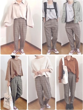 あゆさん（レディース・157cm）の秋コーディネート