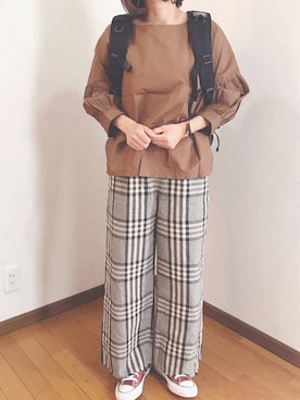 あゆさん（レディース・157cm）の秋コーディネート