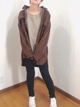 「3rd Spring select（サードスプリングセレクト）のアイテム」を使った、あゆさん（レディース・157cm）の秋コーディネート