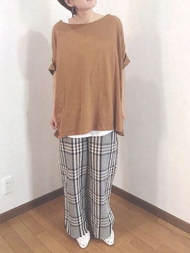 あゆさん（レディース・157cm）の夏コーディネート