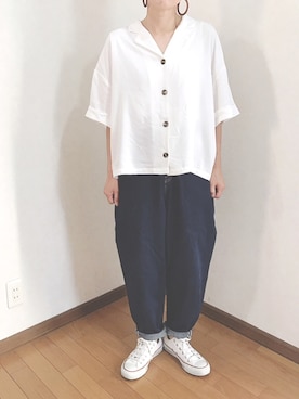 あゆさん（レディース・157cm）の夏コーディネート