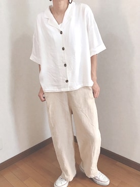 あゆさん（レディース・157cm）の夏コーディネート