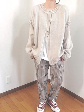 「tiptop」｜あゆさん（レディース・157cm）の秋コーディネート