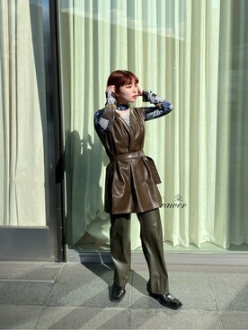 mizuhoさん(レディース・161cm)の冬コーディネート
