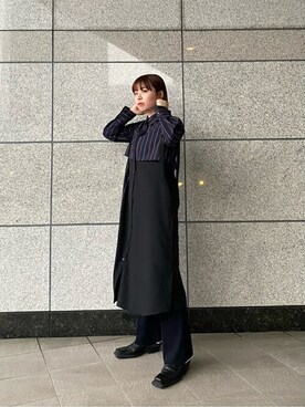 「#instagood」｜「アイテム（ワンピース/ドレス）」を使った、mizuhoさん（レディース・161cm）の冬コーディネート