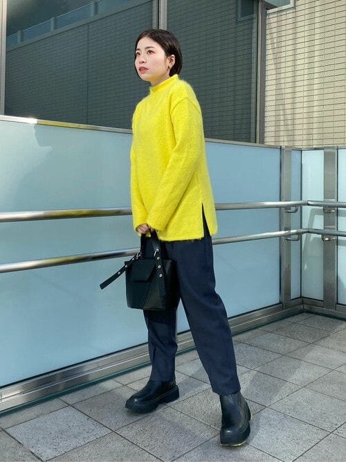 スライドフロントテーパードパンツ（スラックス）｜UNITED TOKYO