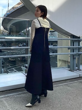 mizuhoさん（レディース・161cm）の冬コーディネート