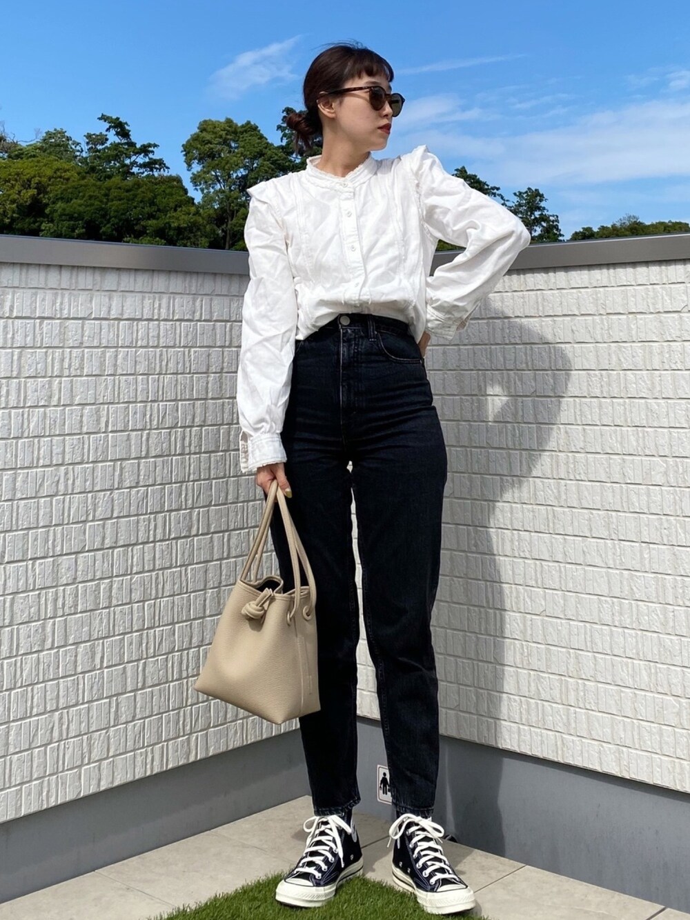 CUT OFF FRILL DENIM ブラウス CUT OFF FRILL DENIM ブラウス | マウジー(MOUSSY) | マルイウェブチャネル