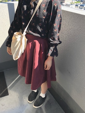 k.さん（レディース・154cm）の秋コーディネート