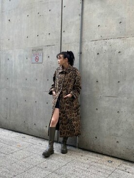 MODERN ANIMAL LONG COAT