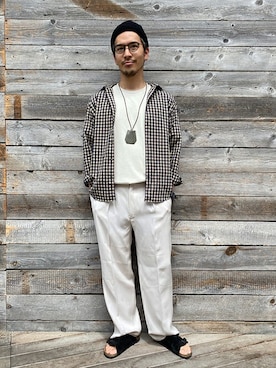 「417 EDIFICE」｜「アイテム（アクセサリー）」を使った、akihiroさん（メンズ・175cm）の春コーディネート