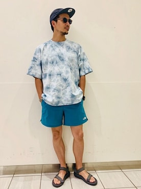 「417 EDIFICE（フォーワンセブンエディフィス）のアイテム（財布/小物）」を使った、akihiroさん（メンズ・175cm）の夏コーディネート
