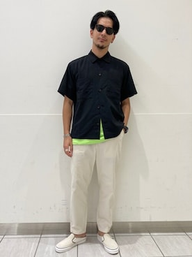 「417 EDIFICE（フォーワンセブンエディフィス）のアイテム（財布/小物）」を使った、akihiroさん（メンズ・175cm）の夏コーディネート