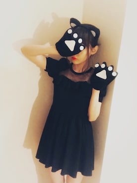 「猫娘」｜ayanyancoさん（レディース・163cm）の秋コーディネート