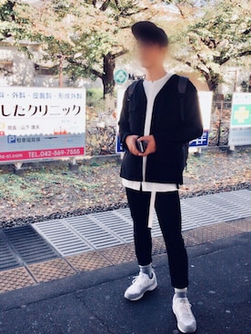 「Base MFG（ベースエムエフジー）のアイテム」を使った、yaattooさん（メンズ・175cm）の秋コーディネート