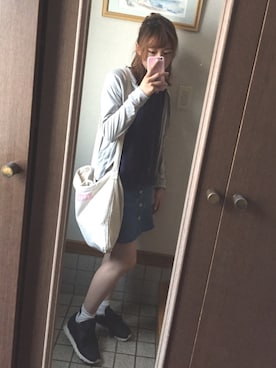 「hot」｜myu.さん（レディース・158cm・20代）の夏コーディネート